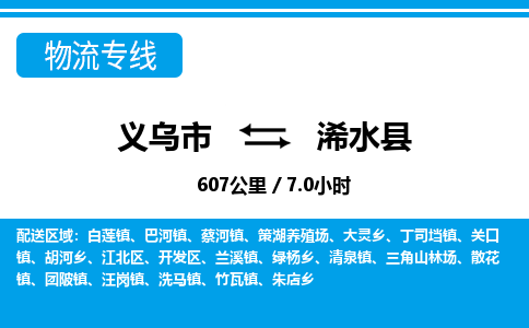 義烏市到習水縣物流專線-義烏市至習水縣貨運公司