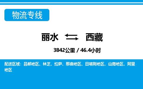 麗水到西藏物流專(zhuān)線(xiàn)-麗水至西藏貨運(yùn)公司